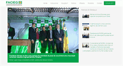 Desktop Screenshot of facieg.com.br